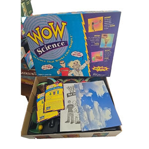 Vintage 1999 WOW Science Mind Over Matter Magic Kit by Great Explorations Game‎
